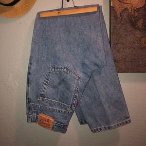 Vintage Levis 550 Relaxed Fit Mom high-waisted